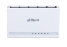 Switch para Escritorio de 5 Puertos DAHUA DH-PFS3005-5ET-L / No administrable / Fast Ethernet 10/100Mbps / Diseño Compacto / Capa 2 / Switching 1 Gbps/ - Switch para Escritorio de 5 Puertos DAHUA DH-PFS3005-5ET-L / No administrable / Fast Ethernet 10/100Mbps / Diseño Compacto / Capa 2 / Switching 1 Gbps/ -
